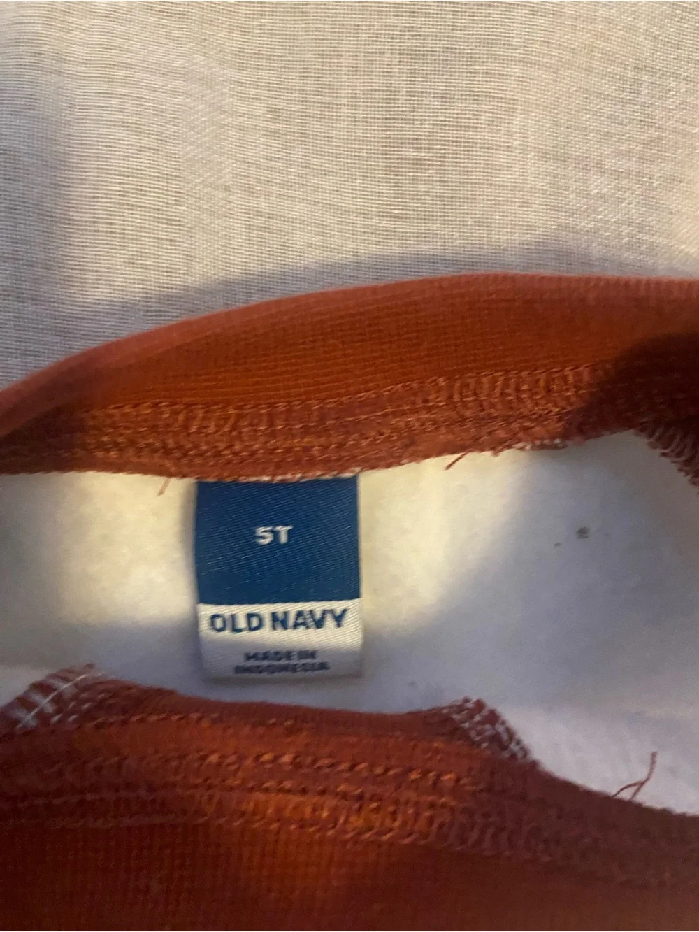 Old Navy Kids' Red & White Mario Kart Graphic Sweatshirt